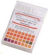 Barnant 2601300 pH Paper, 0-14 pH Range (Pack of 100)