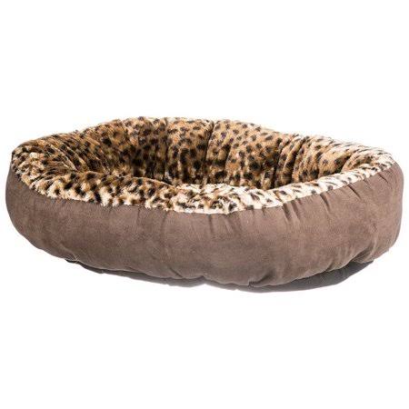Aspen Pet Round Pet Bedding - Animal Print 18 inch Diameter[ Pack of 2 ]