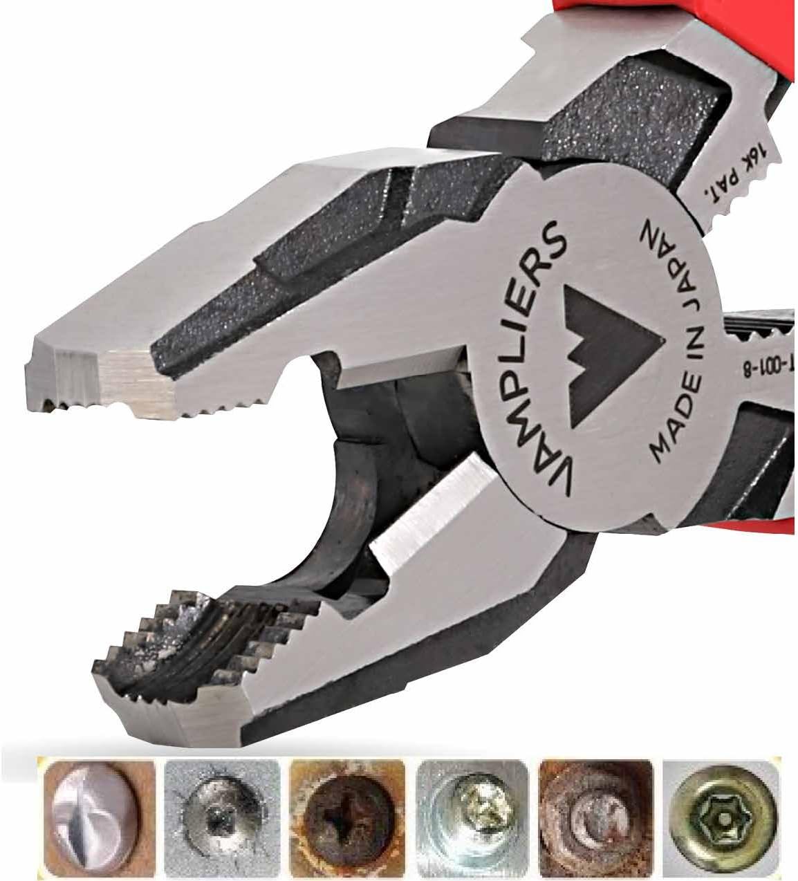 VamPLIERS World's Best Pliers VT-001-S2F Rusted/Damage/Security Screw Extraction Pliers Best Holiday Christmas Gift Ideal for Corporate/Friends and Family Gifts that last beyond Christmas season!