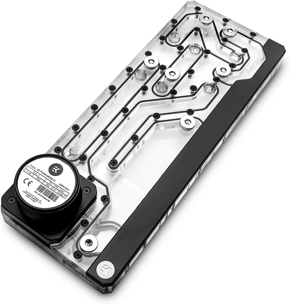 EKWB EK-Quantum Reflection Fractal ATX D5 PWM Distroplate, Digital RGB, Plexi