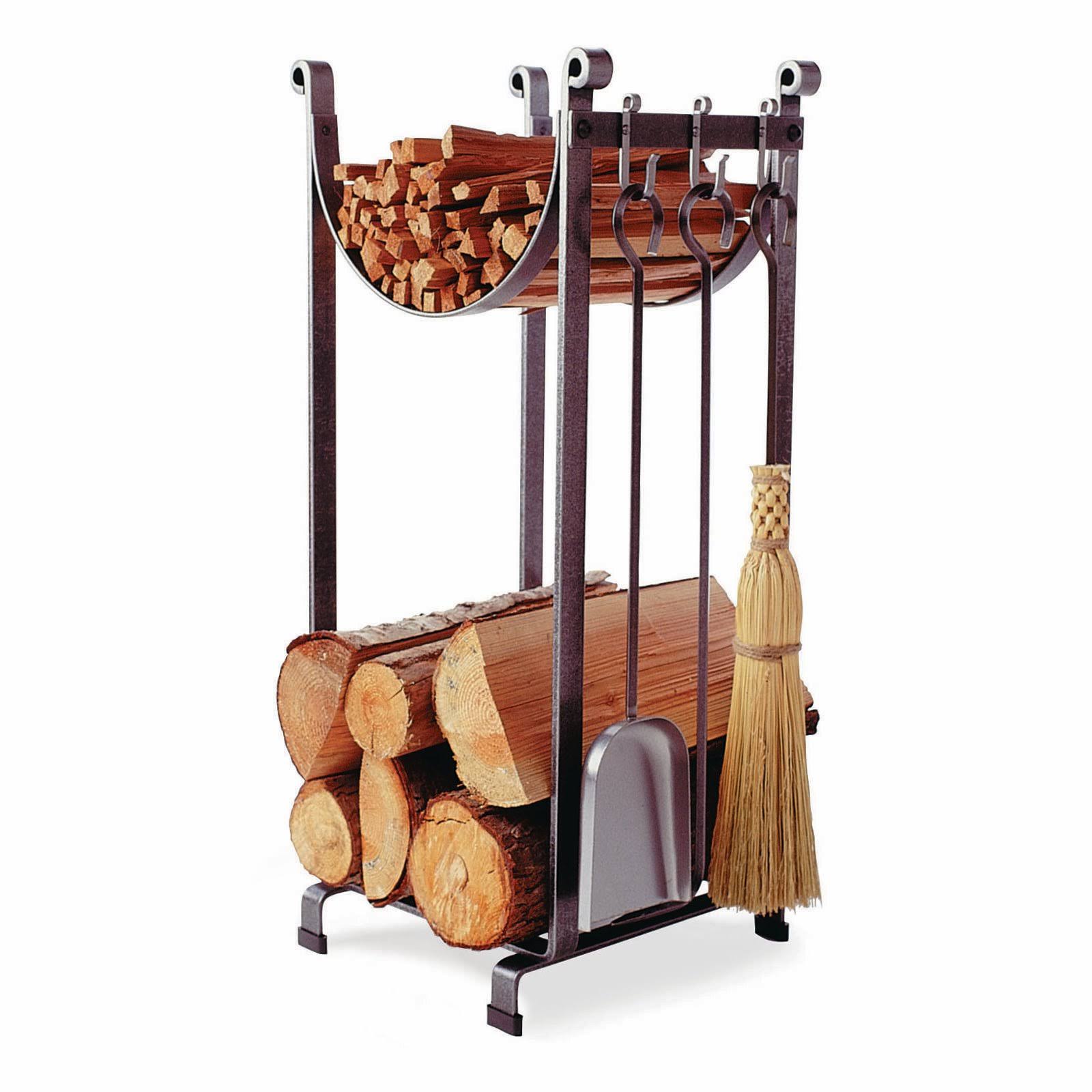 Enclume Hearth Sling Log Rack with Tools