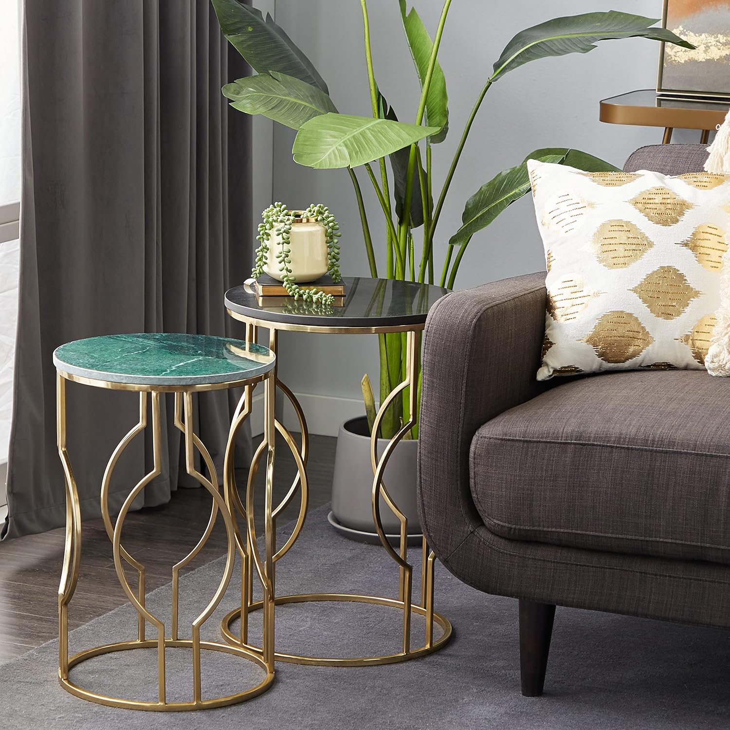 Deco 79 Accent Table, S/2 22