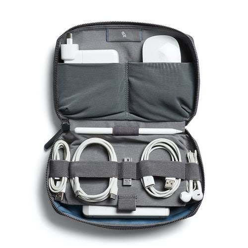 Bellroy Tech Kit | Organized Zip Pouch for Tech Accessories | Midnight