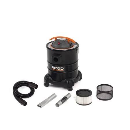 Ridgid 5 gal. 3.0-Peak HP Cool/dry Ash Canister Shop Vacuum, HEPA Media Filter, Hose and Accessories