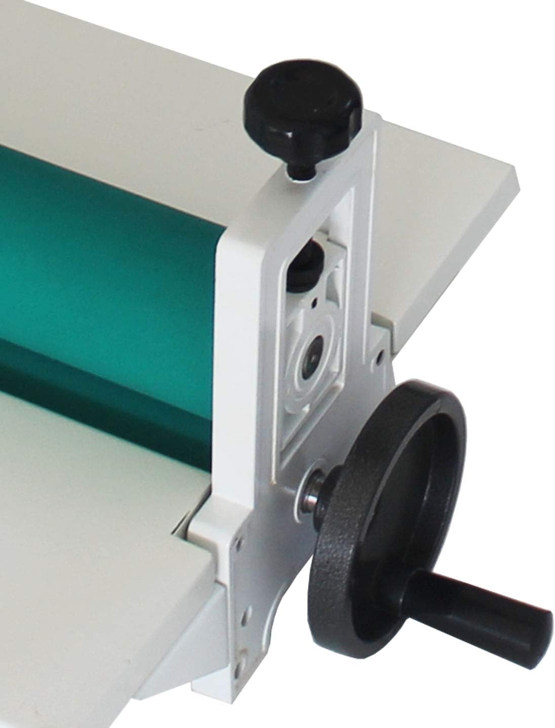 INTBUYING 14Inch Cold Manual Laminator All Metal Frame 360MM Manual Cold Roll Laminator Mount Laminating Machine