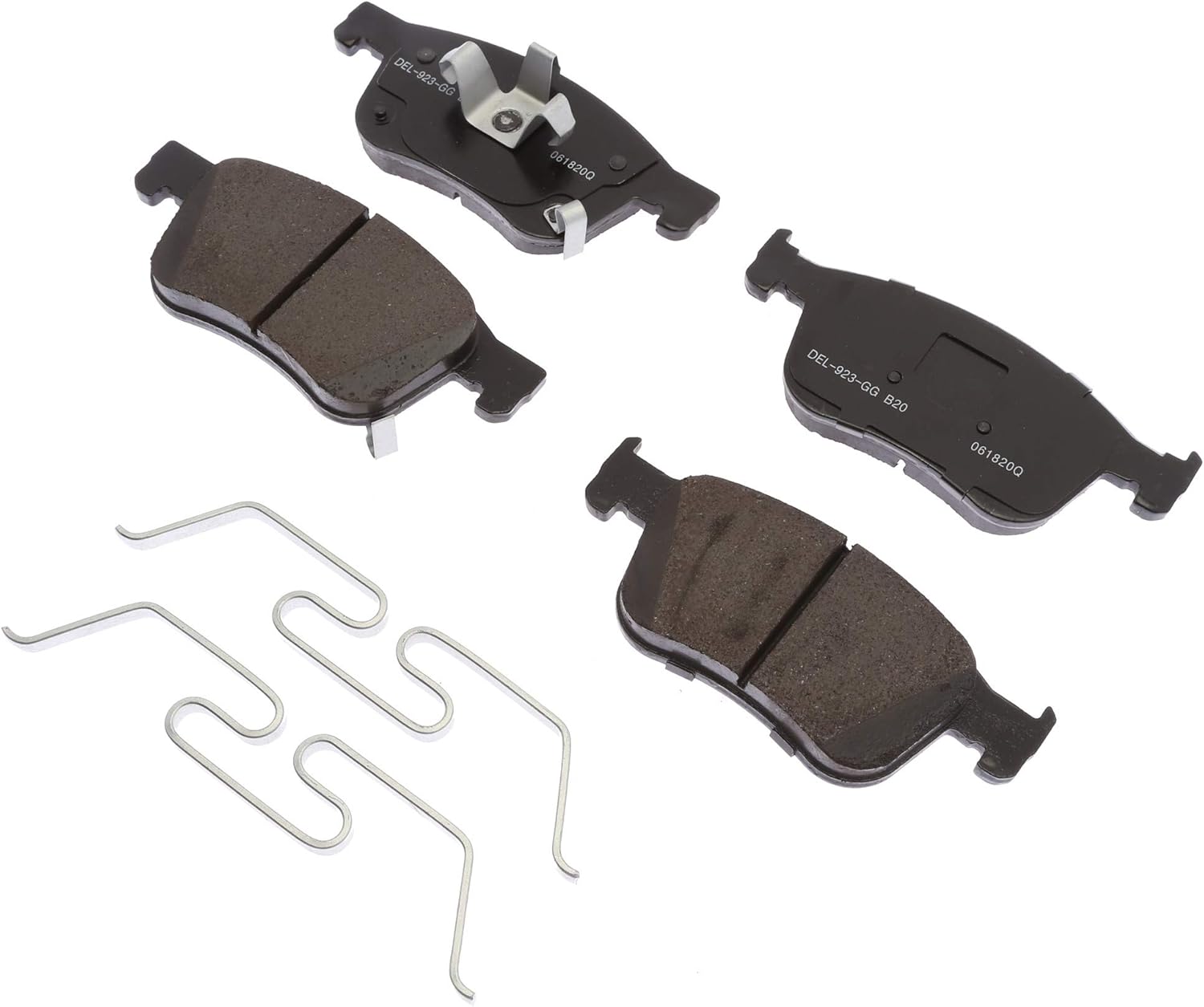 ACDelco Gold 17D2115CH Ceramic Front Disc Brake Pad Set