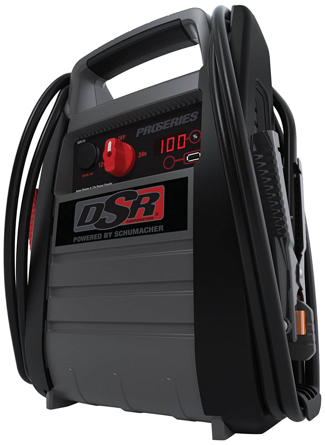 Schumacher DSR115 4400 PA 12/24V Jump Starter