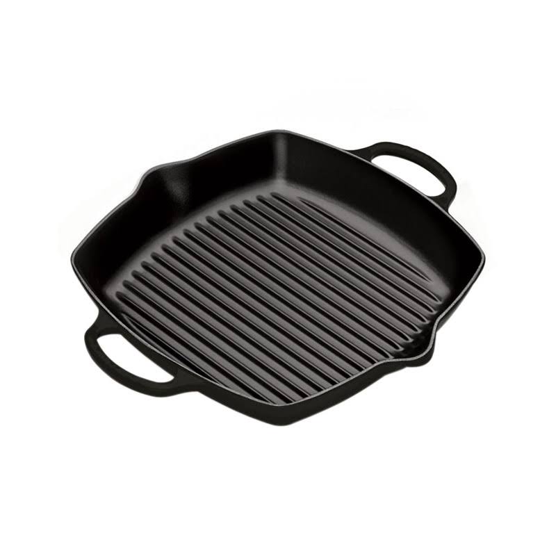 Le Creuset Evolution Deep Square Grill 30 cm Matt Black