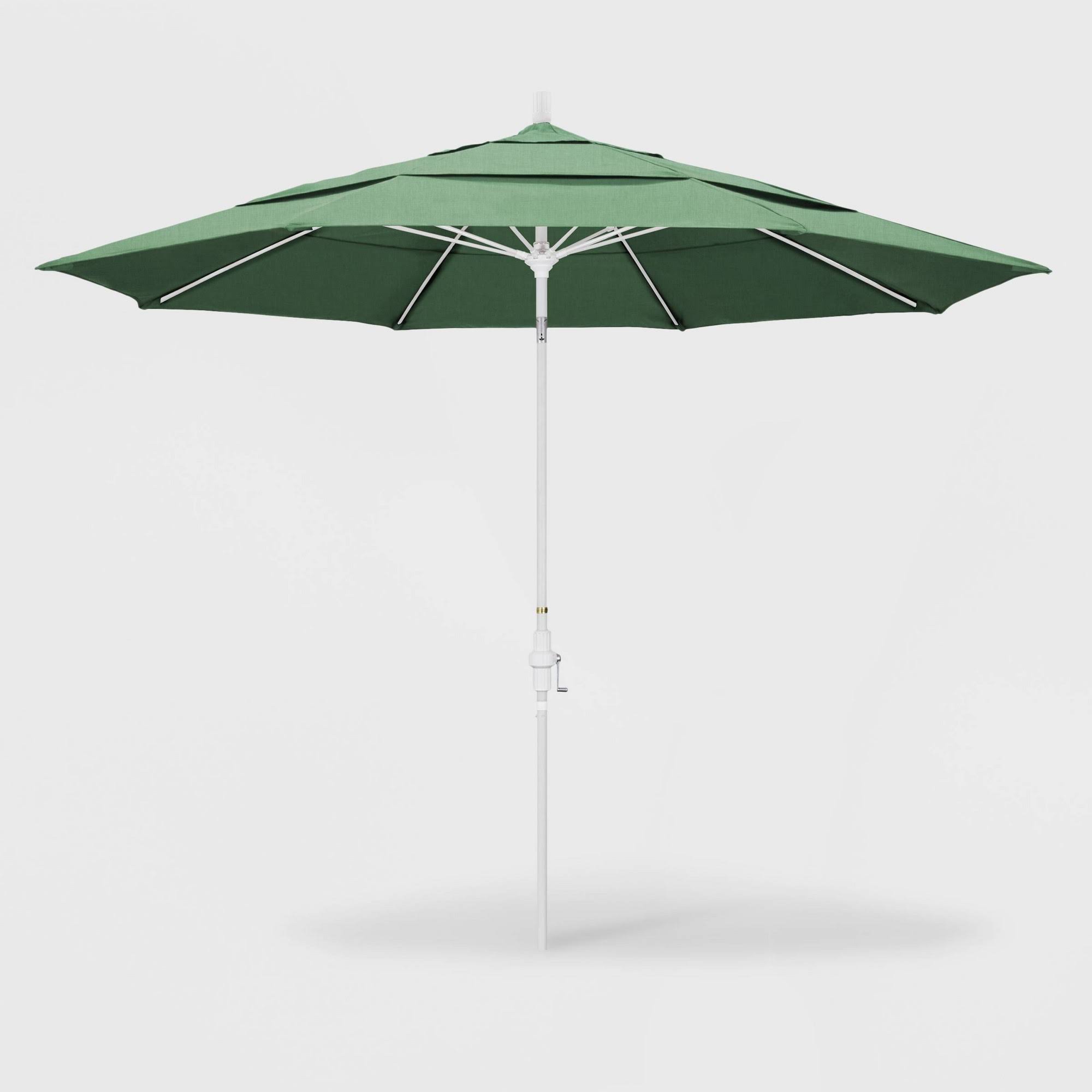 11' Sun Master Patio Umbrella Collar Tilt Crank Lift - Pacifica Spa - California Umbrella