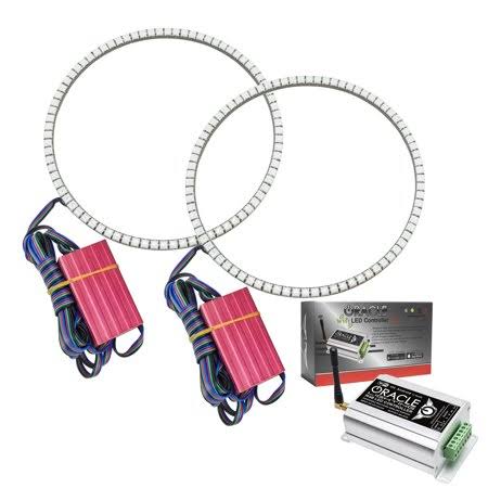 Oracle Lighting 2018-2019 Jeep Wrangler JL LED Waterproof Halo Kit 1214-331