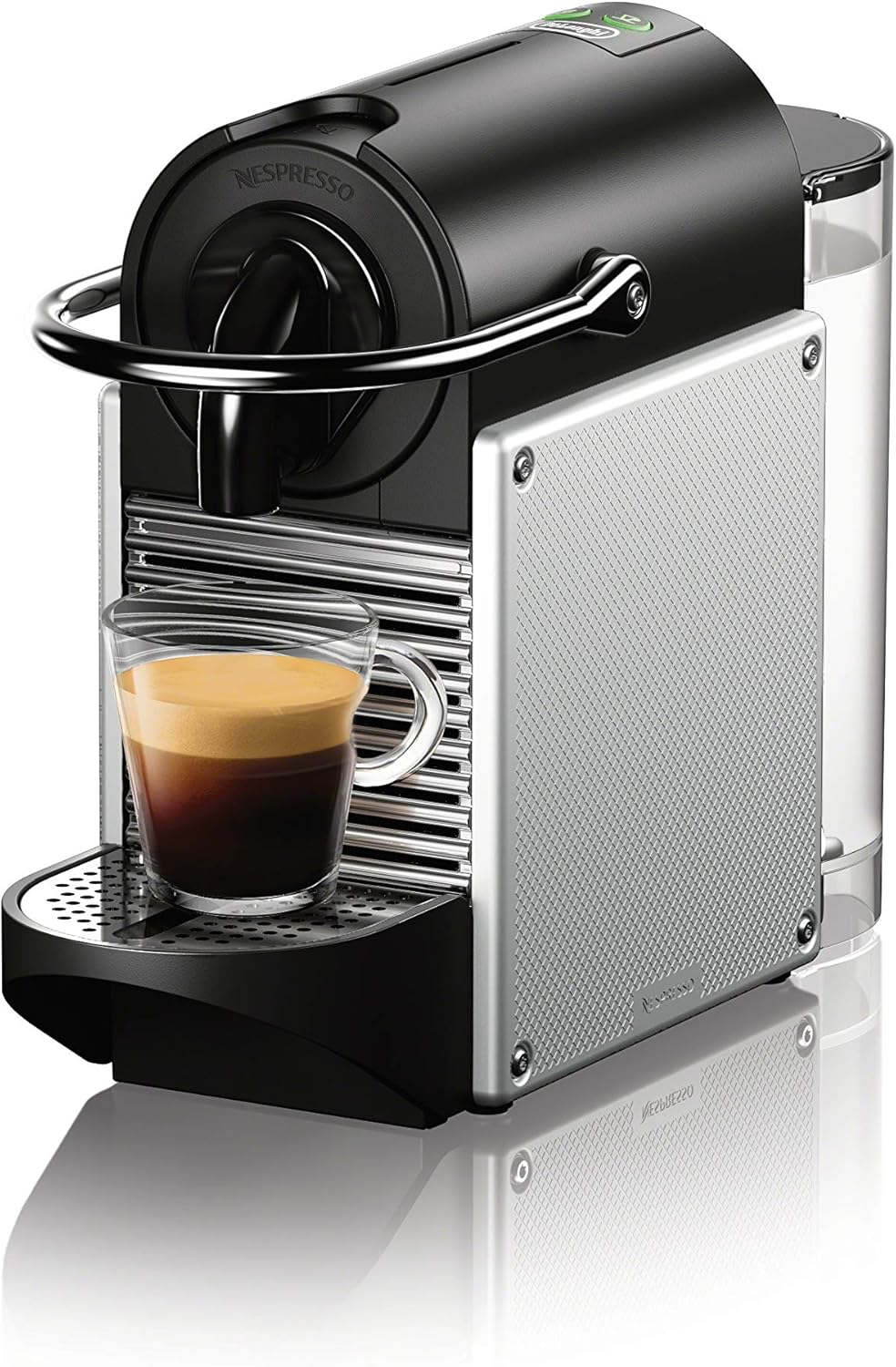 Nespresso Pixie Espresso Machine by De'Longhi, Aluminum - EN124S