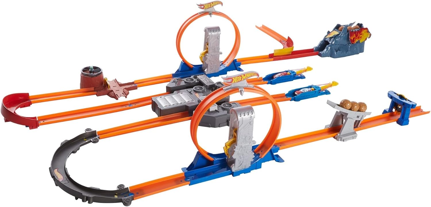 Hot Wheels Track Builder Starter Kit Play Set [Amazon Exclusive]