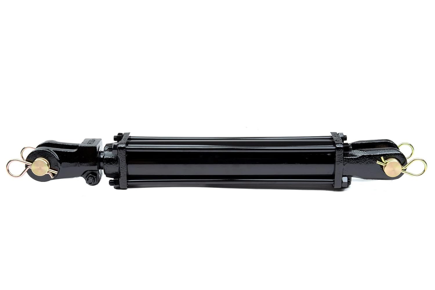 Maxim TC Double Acting Hydraulic Tie Rod Cylinder - 2 Bore Hydraulic Cylinder - Tie-Rod Cylinder for Double Acting Applications - 2&rdquo; Bore, 24&rdquo; Stroke, 2500 PSI, 34.25'' Retracted - 3/8 NPT Ports