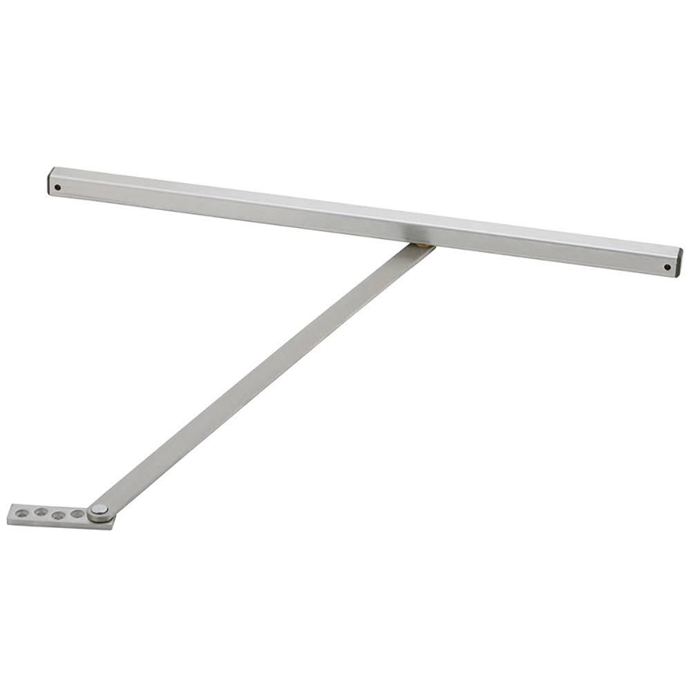 Glynn-Johnson Overhead Stop, Surface Stop, Satin Chrome 451S-652