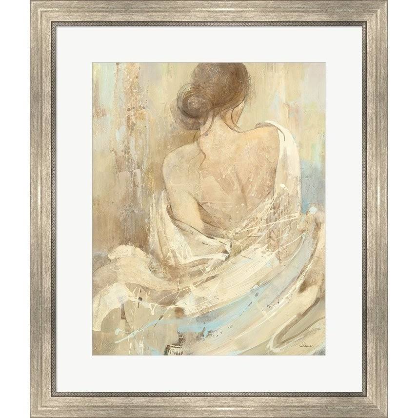 Albena Hristova 'Abstract Figure Study I' Framed Art