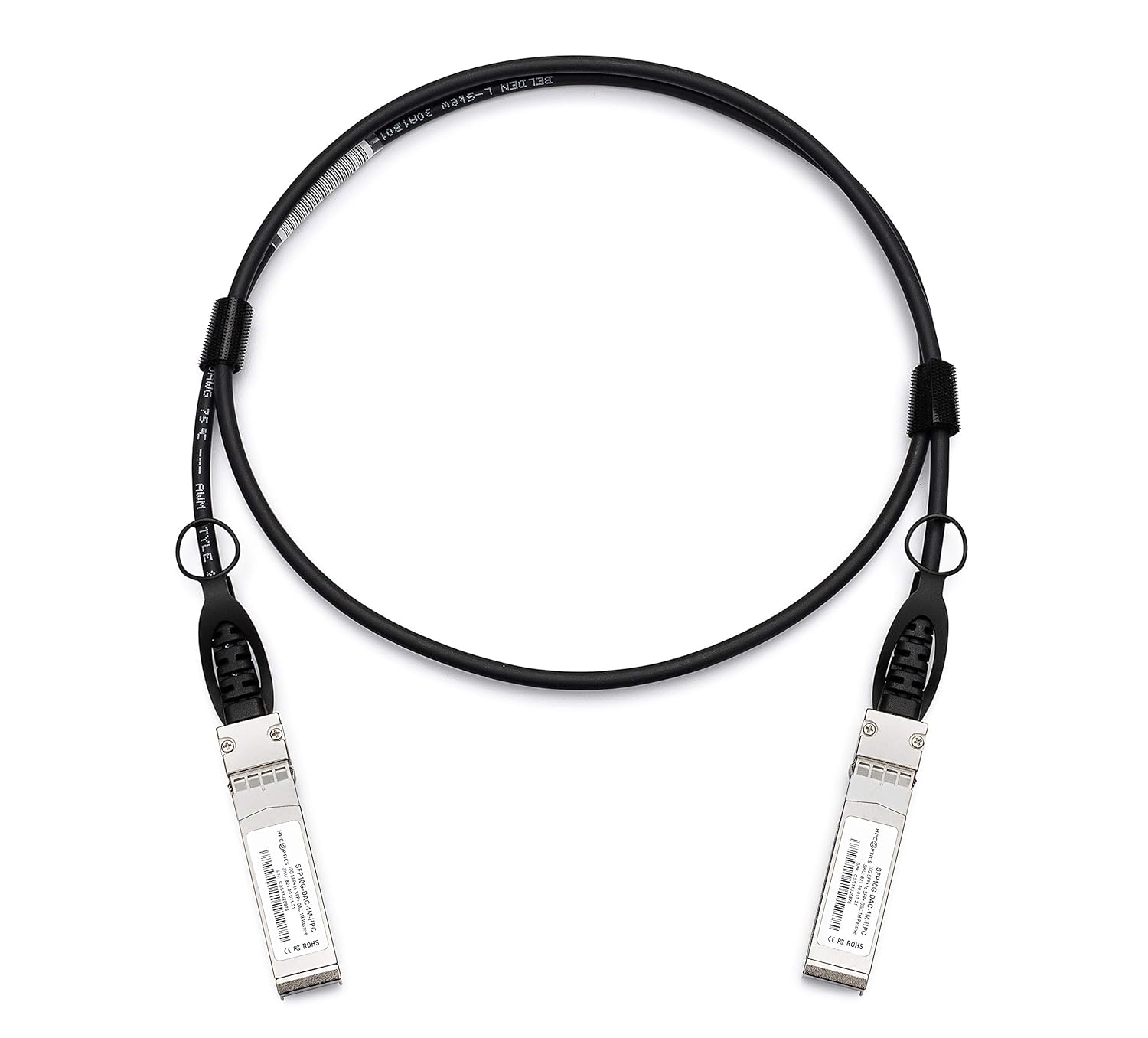 HPC Optics Compatible with Zyxel DAC10G-5M SFP+ to SFP+ Twinax Cable | 10G DAC Passive 5m DAC10G-5M-HPC Pack of 2