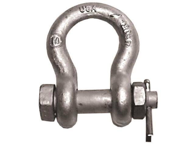 Columbus Mckinnon M855g Galvanized Bolt u0026 Nut Anchor Shackle - 12ton- 1-