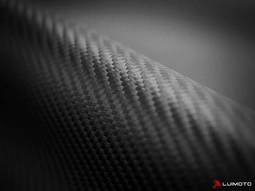 Suzuki GSXR 750 Seat Cover 2004-2005 Carbon Fiber Look Front Rider Black Luimoto