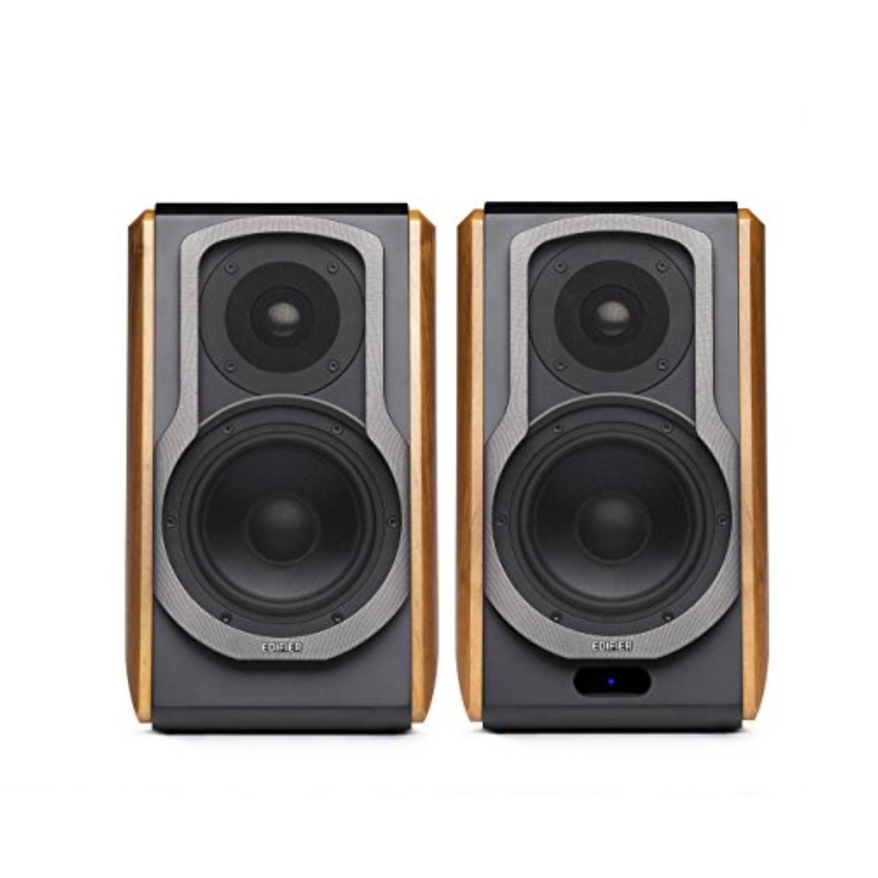 Edifier S1000DB 2-way Speakers - 120W RMS - Pair - Wireless - Wood/Black