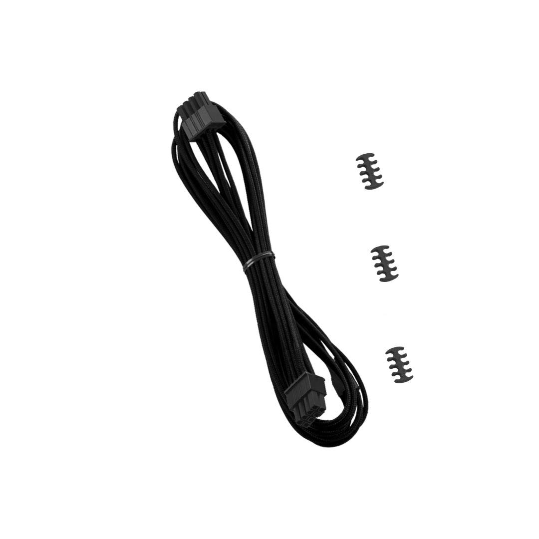 CableMod C-Series Classic ModFlex Sleeved Cable Kit for Corsair RM Black Label/RMi/RMX (White) Pack of 2