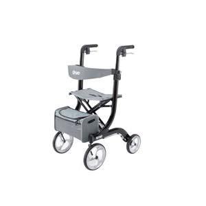 Nitro Aluminum Rollator, Tall Height, 10x22 Casters, Black Frame Part NO. RTL10266BK-T (1/ea)