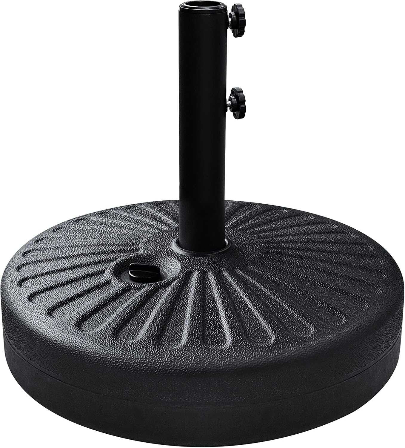 EliteShade USA Umbrella Base Water & Sand Filled Stand Market Patio Outdoor Heavy Duty Umbrella Holder(Black)