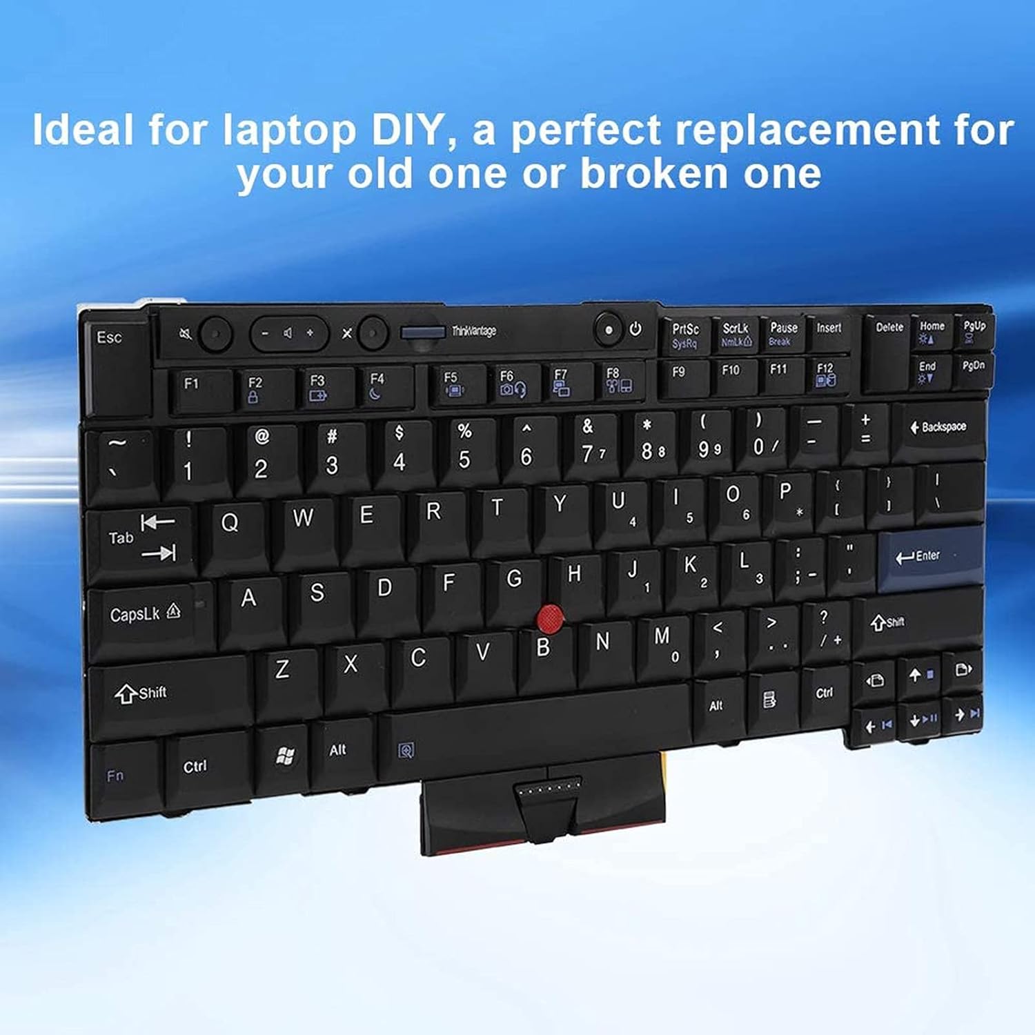 ALISALQ for T410/T410S/T400S/T520/T420/X220/T510/W510 Laptop Replace Keyboard Replacement Keyboard with Frame Compatible New Laptop Notebook Replacement Keyboard