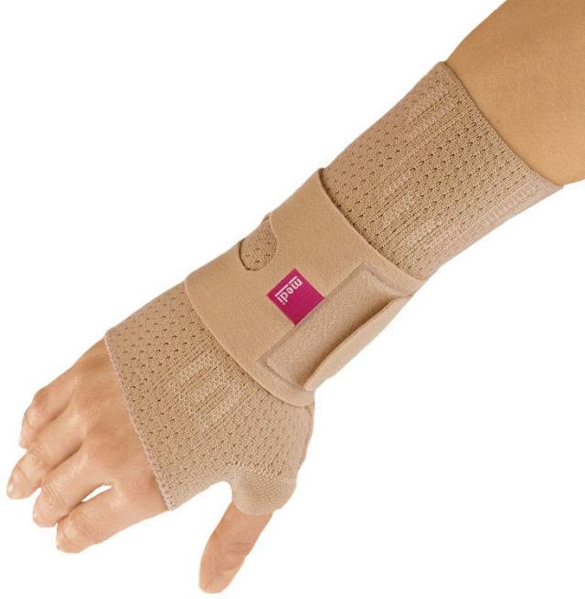 Medi USA Manumed Active Wrist Support - Large / Sand / Right