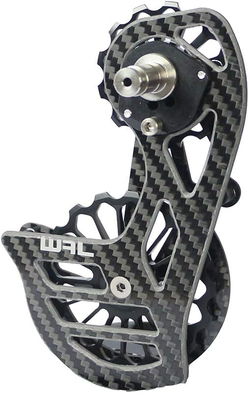 LINGMAI Road Cyclocross Bicycle Bike OSPW Oversized Derailleur Pulley Wheel System for Shimano sram Dura Ace/Ultegra5700/5800/6800/ R8000,8050,9150,9100 Pack of 2