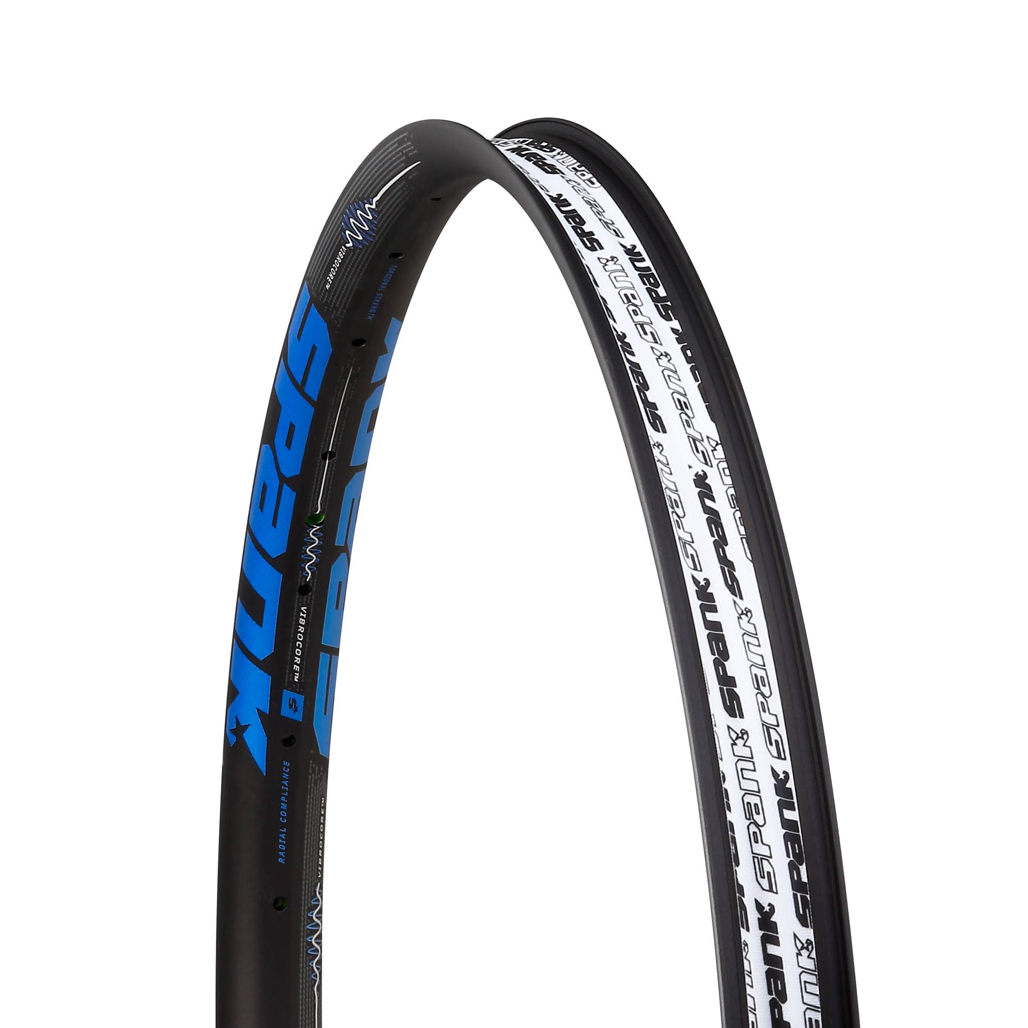 Spank 350 Vibrocore Rim 29x22 32H Black/Blue