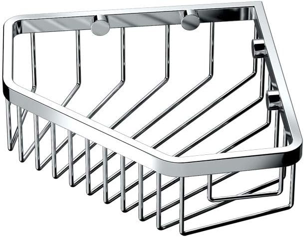 Gatco 1499 8-1/2-Inch Shower or Tub Corner Basket, Chrome Pack of 2