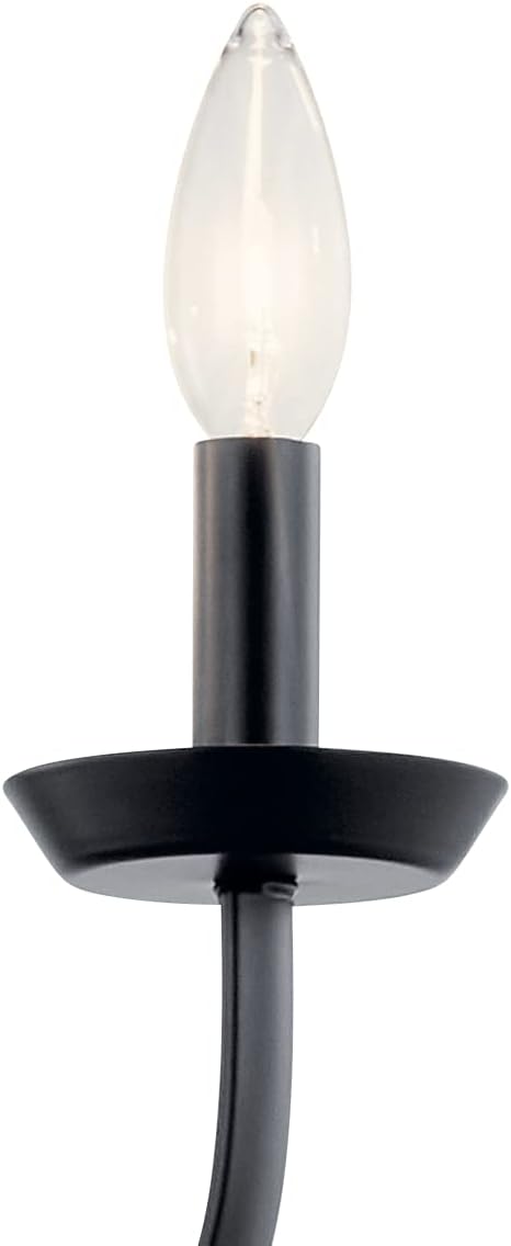 Kennewick&trade; 3 Light Chandelier in Black