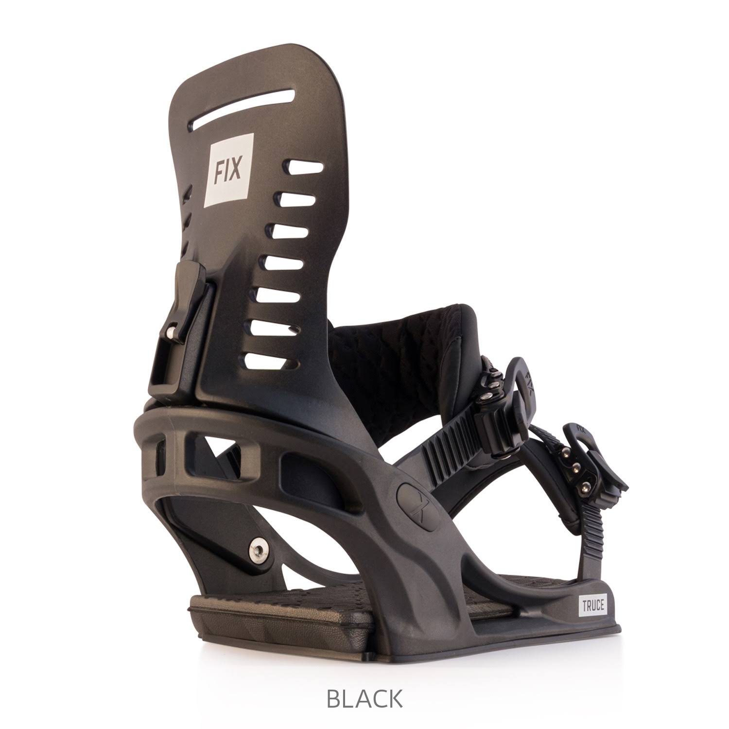 Fix Truce Snowboard Bindings - Black M