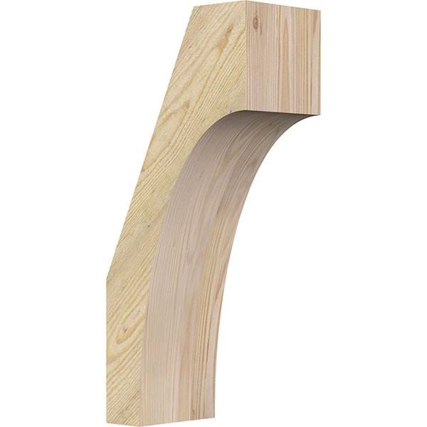 6x22W x 10x22D x 22x22H Westlake Rough Sawn Brace, Douglas Fir