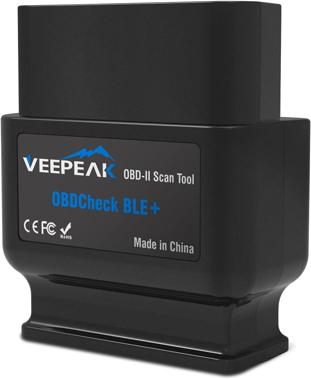Veepeak OBDCheck BLE+ Bluetooth 4.0 OBD2 Scanner for iOS & Android, Car Diagnostic Code Reader Scan Tool for Universal OBDII/EOBD Vehicles Pack of 2