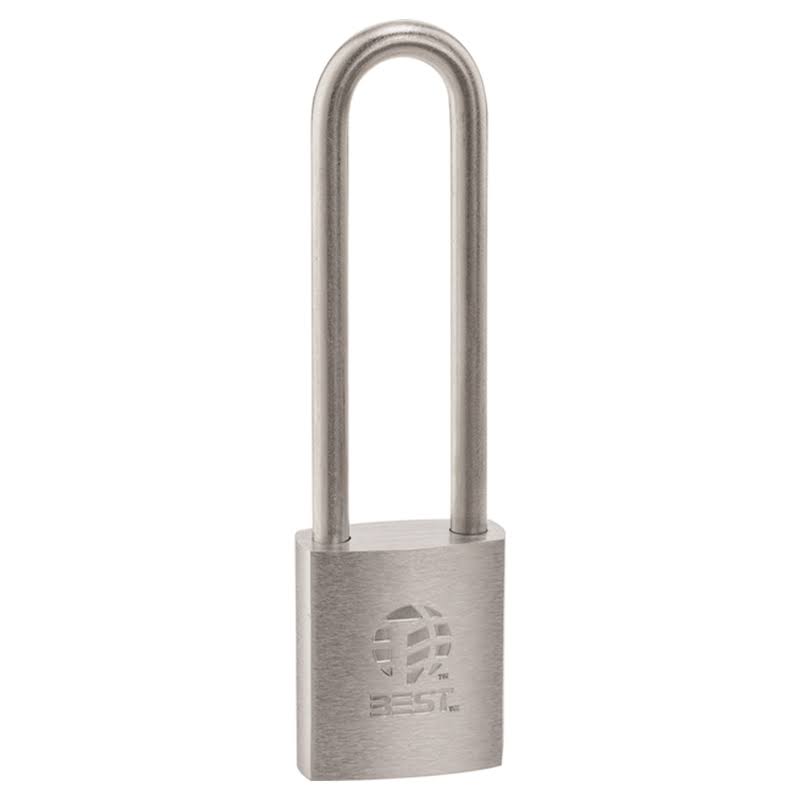 Stanley Best 21B782L Best 21B 7 Pin 5/16x22 Padlock, Non-Key Retained, 4x22 Steel Shackle