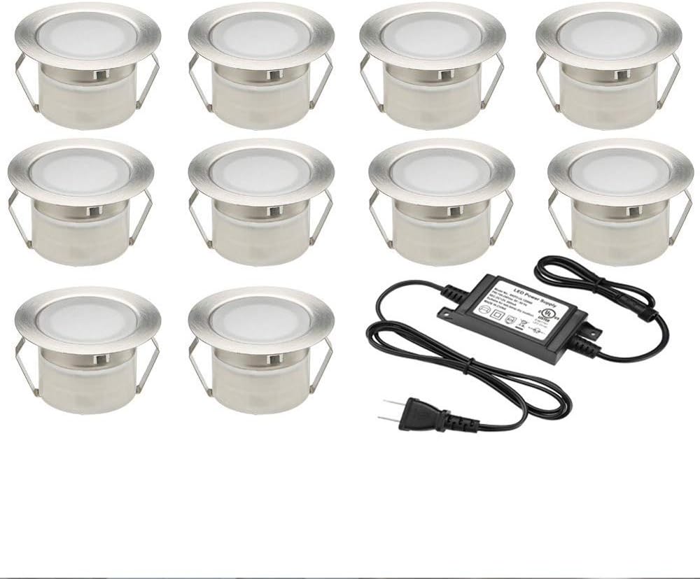 LED Deck Lights Kit, Sumaote 10pcs &Phi;1.77