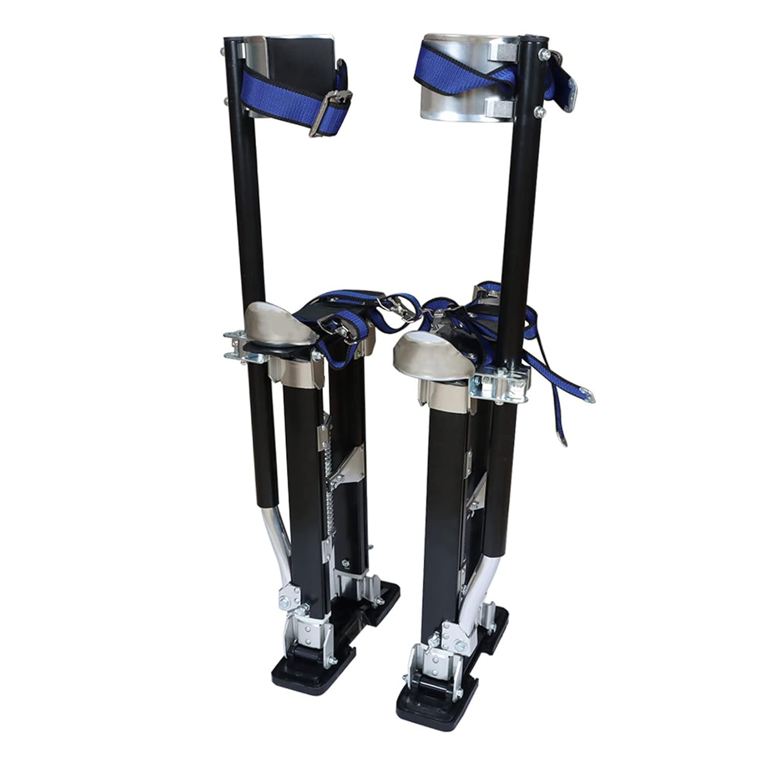 findmall 15-23 Inch Drywall Stilts Grade Adjustable Auminum Tool Stilt for Painting or Cleaning - Black