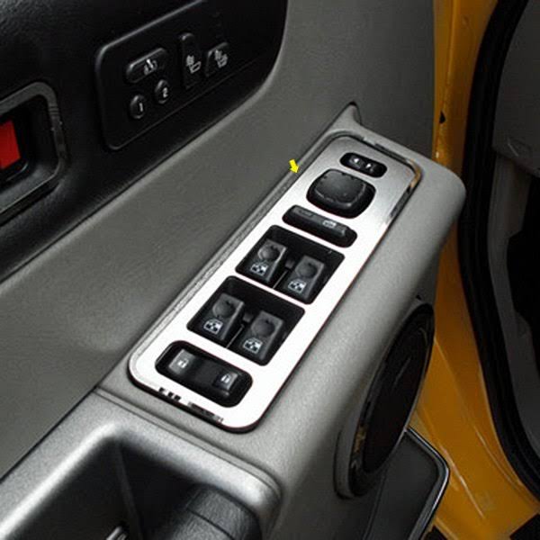 ACC Hummer H2 Stainless Steel Door Control Plates - 491003