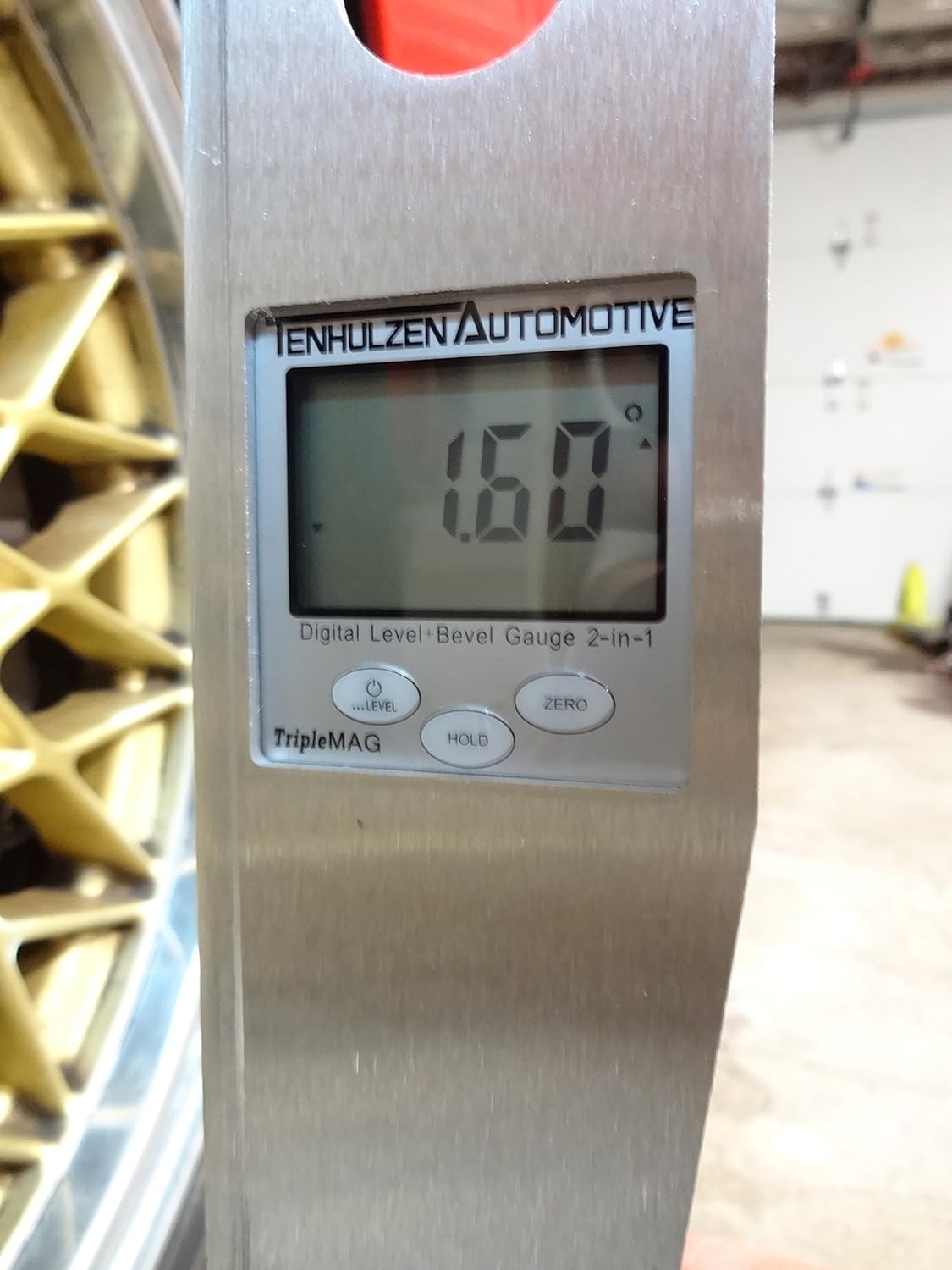 Tenhulzen Automotive - Digital Hands Free Camber/Caster Gauge, 0.1 Degrees Accuracy, No Turn Plates Needed!