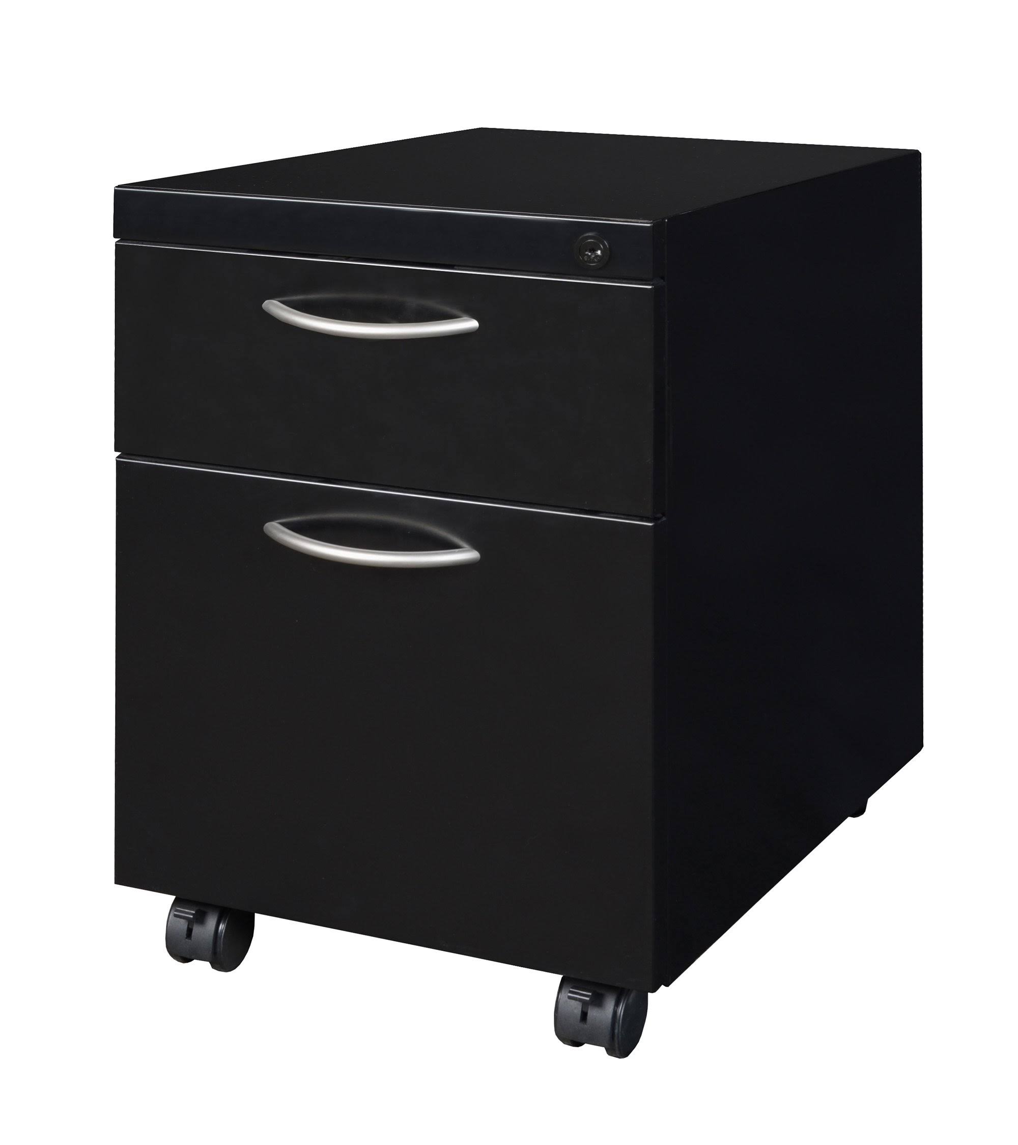 Fusion Mobile Box File Pedestal- Black - Regency - MMPBF18ABK