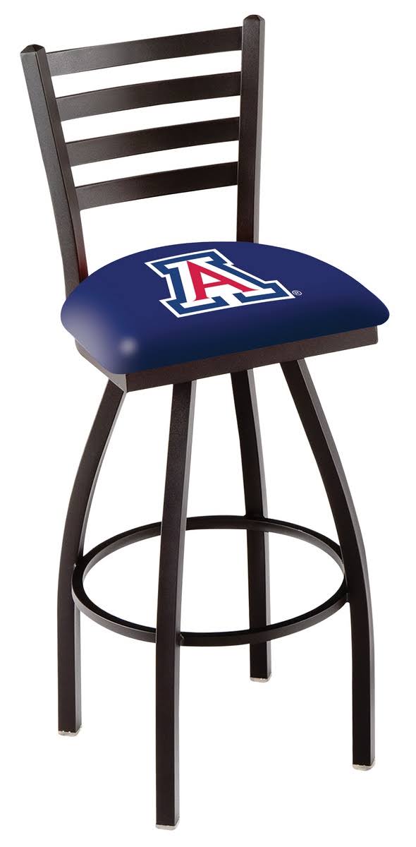 Arizona Wildcats HBS Navy Ladder Back High Top Swivel Bar Stool Seat Chair (30x22)