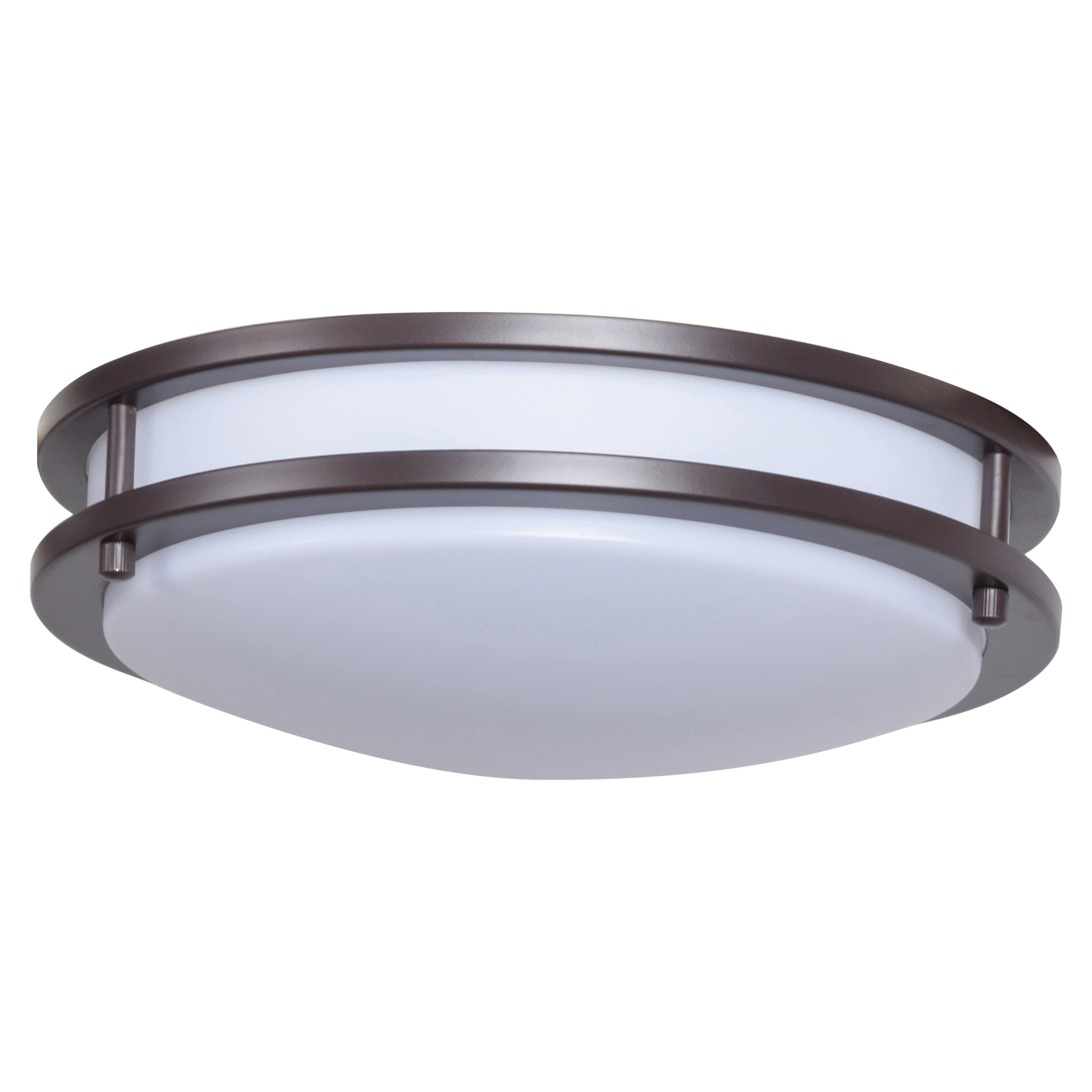 Access Lighting 20464LEDD-BRZ-ACR 12 in . Solero LED Bronze Flush Mount