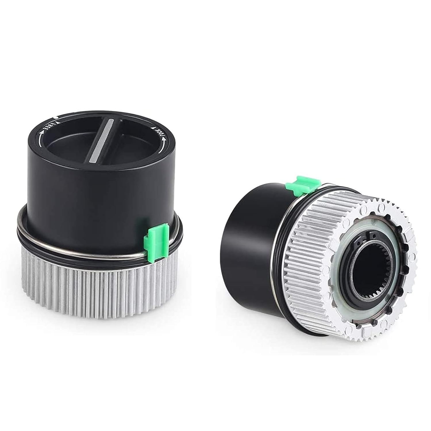 2PCS Front Manual Locking Hub LH & RH Compatible for 1999-2004 Ford F250 F350 F450 F550 2000-2005 Ford Excursion Replace 600-204 1C3Z3B396DA 1C3Z-3B396-DA