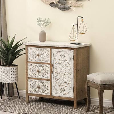 Alvey 1 Door Apothecary Accent Cabinet One Allium Way