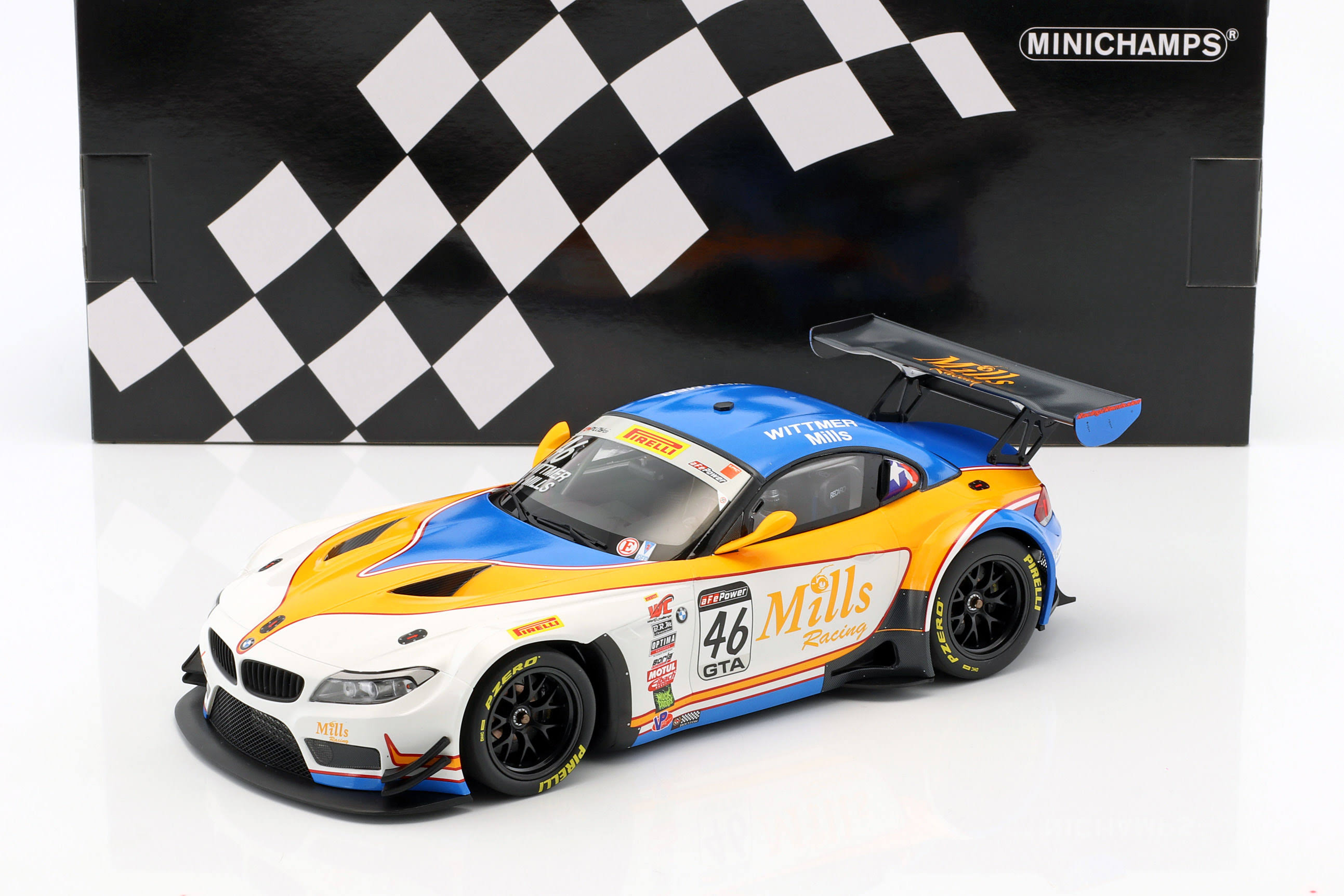 BMW Z4 GT3 E89 Mills Racing Wittmer Mills World Challenge 2016
