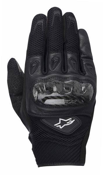 Alpinestars Black SMX-2 Air Carbon Gloves