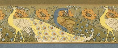 Lamp-in-a-box Decor Art Peacocks 20x22 Table Lamp