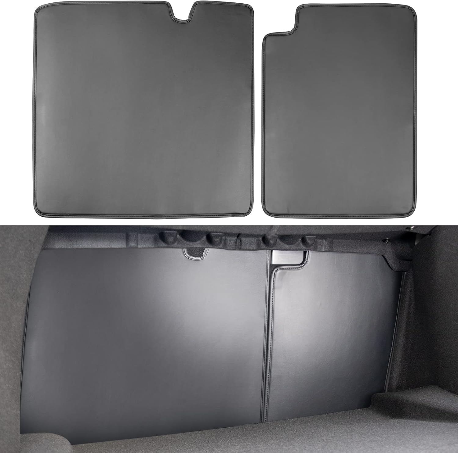 BASENOR Tesla Model 3&nbsp;Second Row Seats Back Cover All Weather Seat Protector Pet Mat Pack of 2