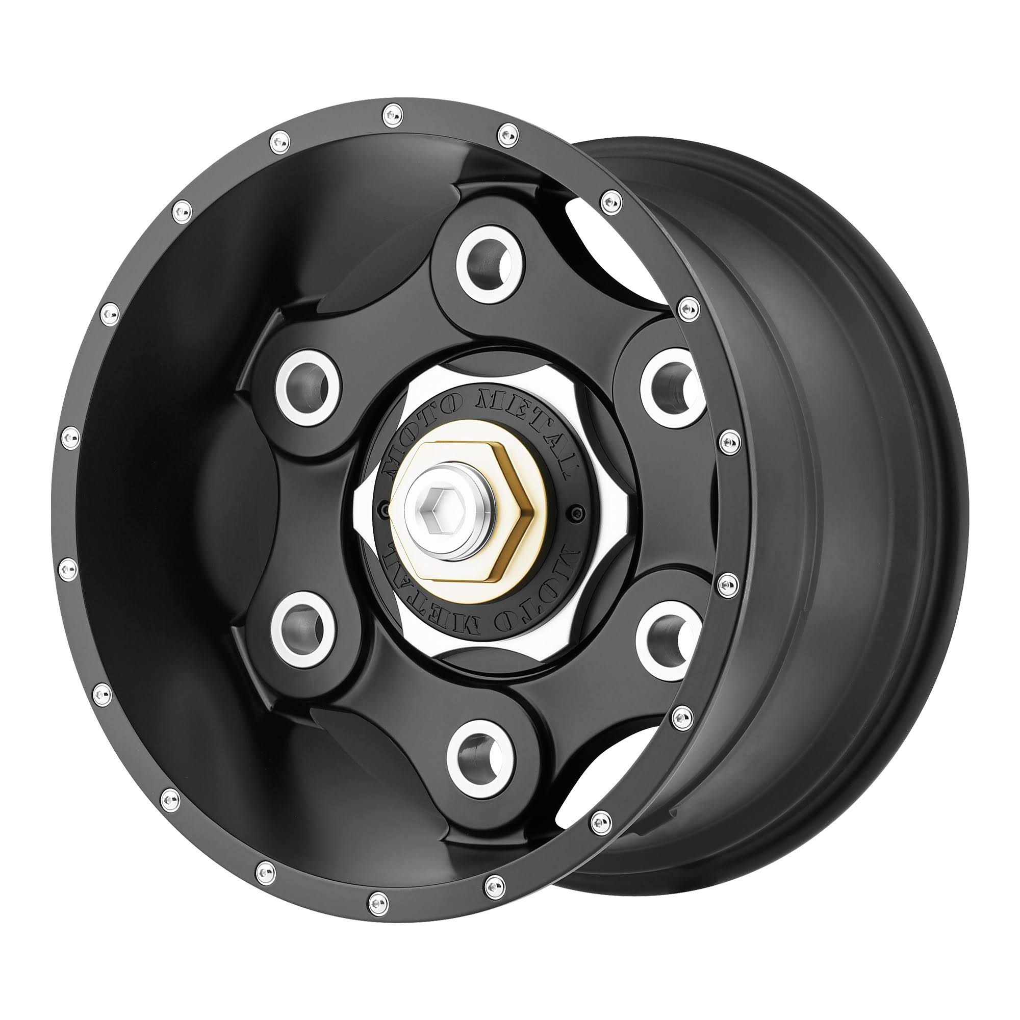 Moto Metal Link 20x9 6x135.00/6x139.70 Black (25 mm)